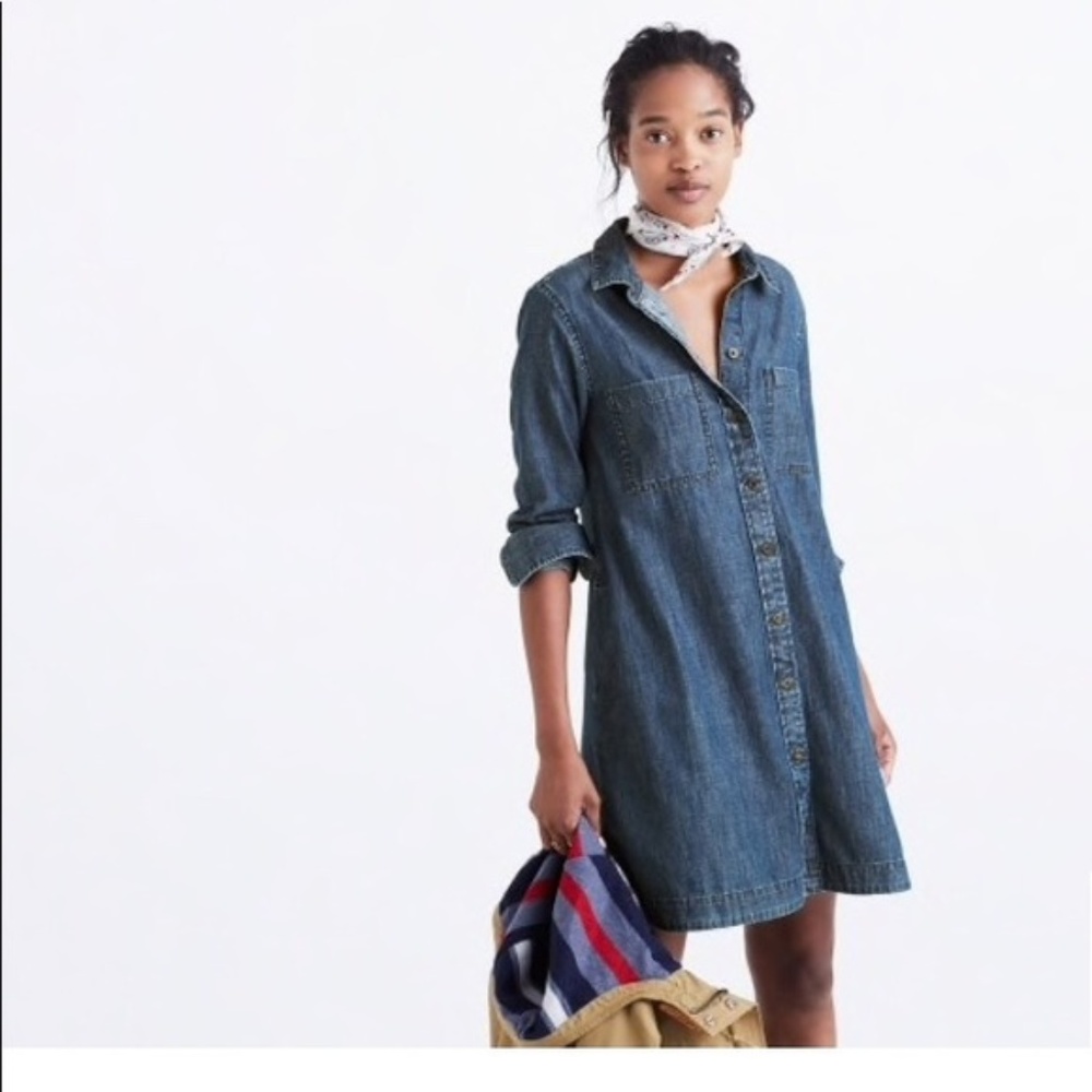 Madewell Denim Shirtdress